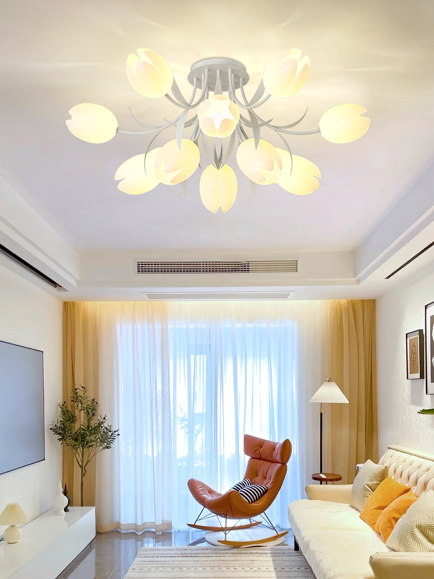 cream-orchid-flower-petal-ceiling-light-fixture-with-pe-rotomoulding-shade-for-modern-home-decor