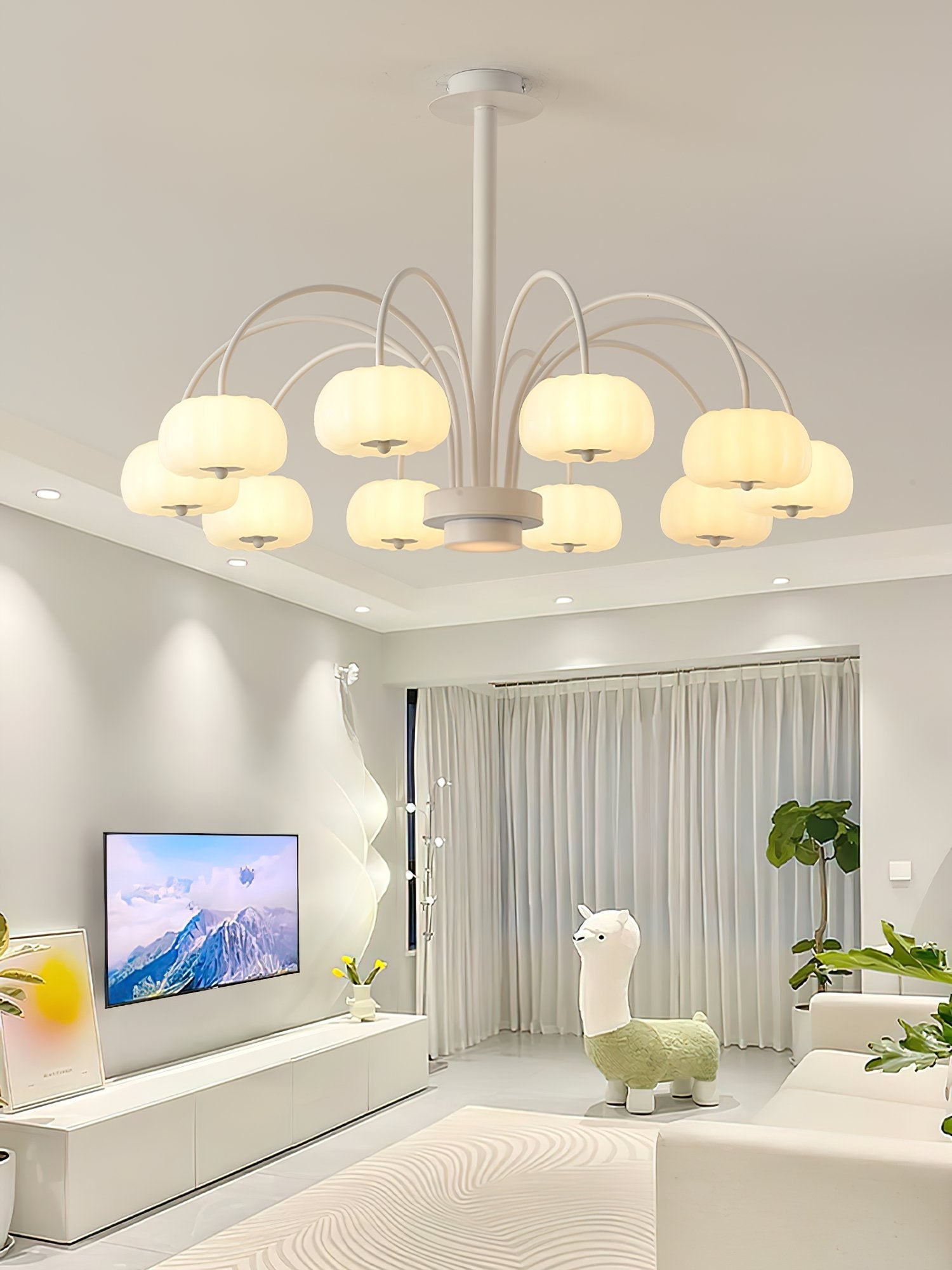 modern-french-cream-pumpkin-chandelier-led-pendant-light-for-bedroom-and-dining-room