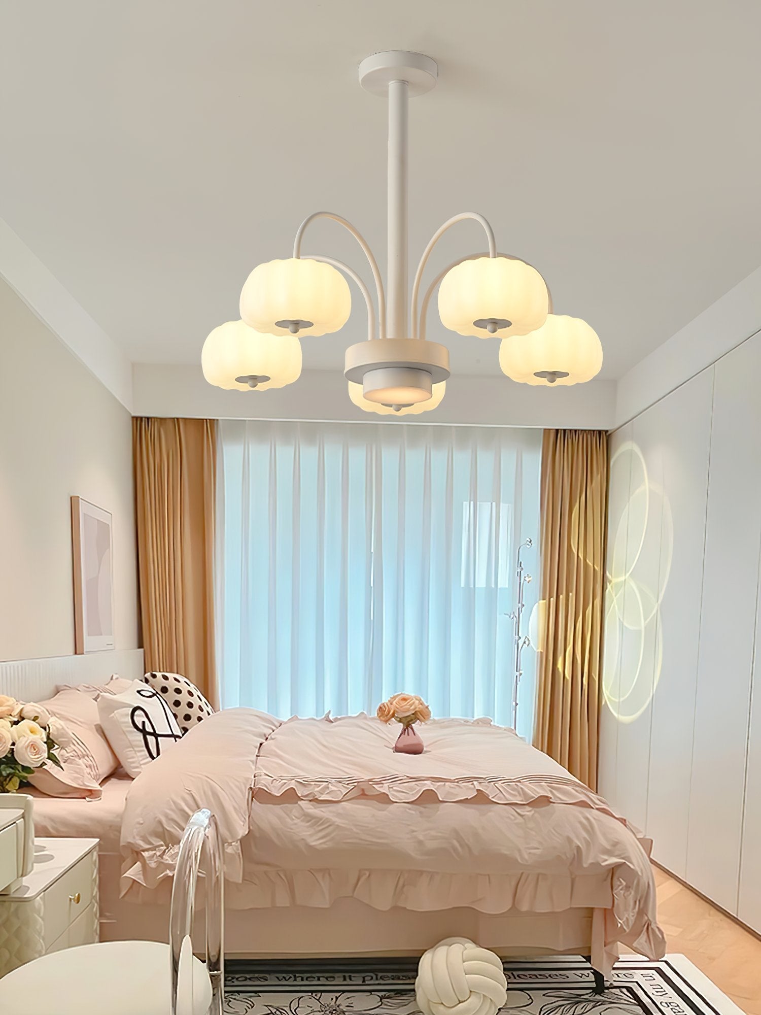 modern-french-cream-pumpkin-chandelier-led-pendant-light-for-bedroom-and-dining-room