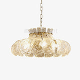 modern-french-style-garlic-glass-pendant-light-with-gold-metal-base-for-dining-rooms