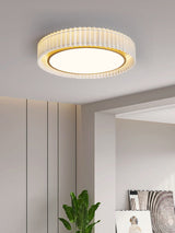 elegant-french-pastoral-pleated-fabric-flush-mount-led-ceiling-light-for-farmhouse-style-home-decor