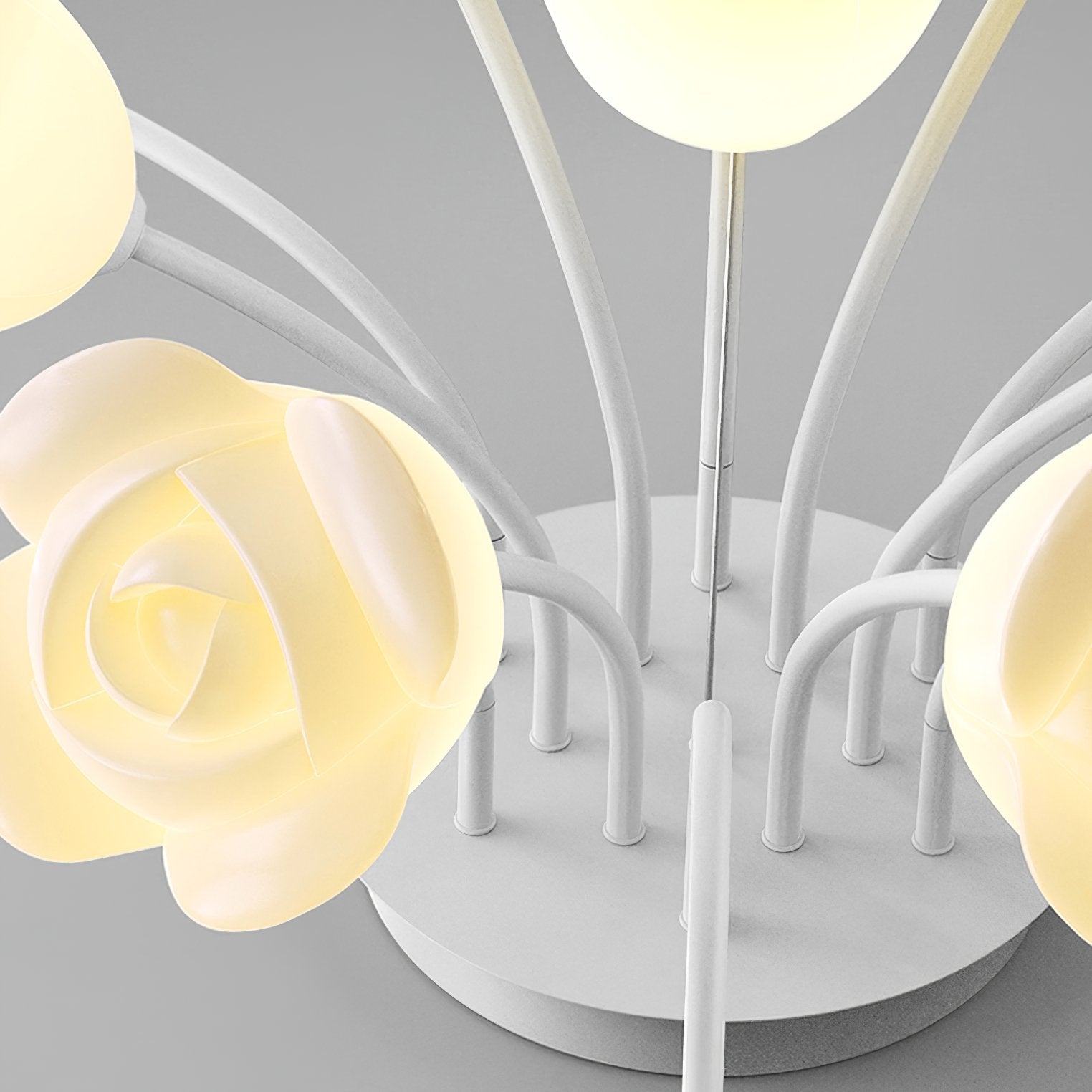 elegant-floral-rose-ceiling-light-fixture-for-romantic-bedroom-decor-white-and-green-finishes