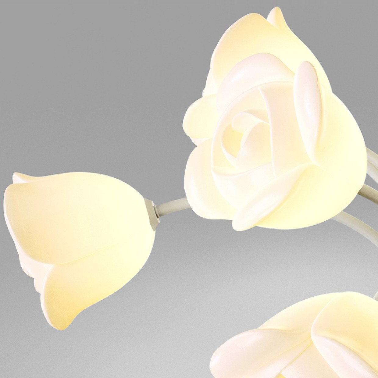 elegant-floral-rose-ceiling-light-fixture-for-romantic-bedroom-decor-white-and-green-finishes