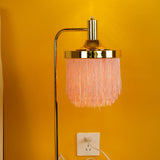 modern-nordic-tassel-fringe-table-lamp-with-pink-skirt-and-copper-metal-base