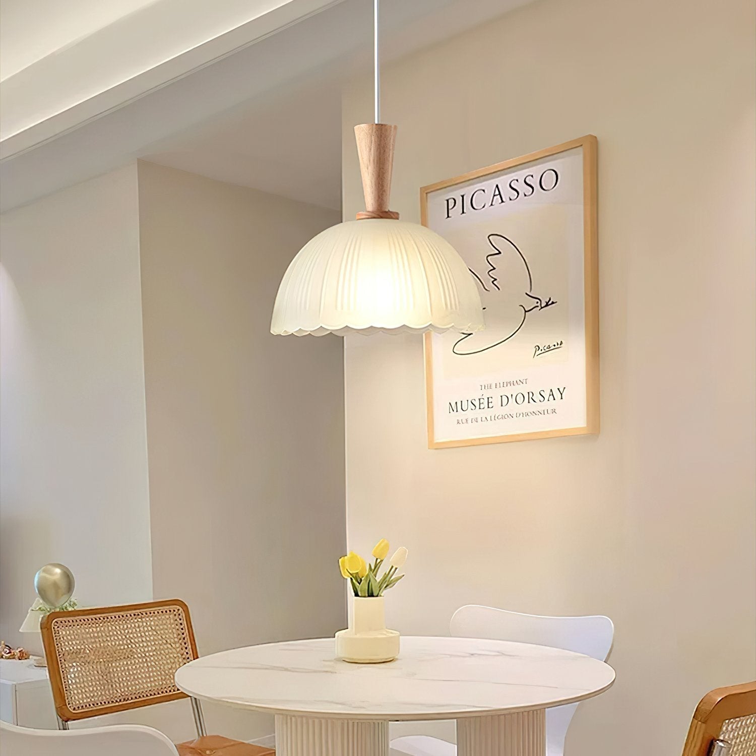 mid-century-modern-frosted-glass-bowl-pendant-light-with-wood-accents-for-kitchen-island-and-dining-room