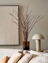 Modern Ceramic Mushroom Table Lamp Fungi Glow Bedside Light for Bedroom and Living Room