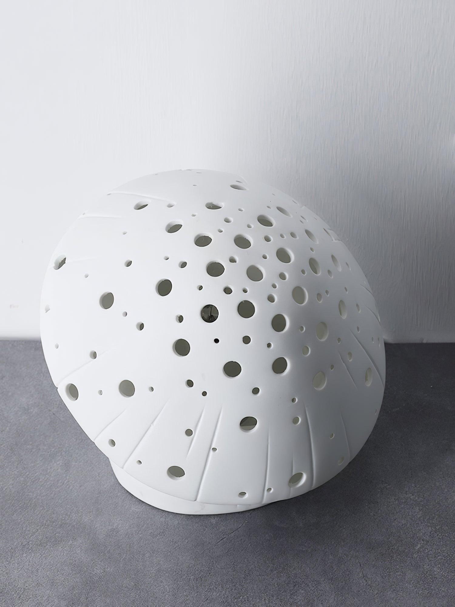 Modern Fungo White Ceramic Mushroom Table Lamp for Bedroom and Elegant Office Lighting Decor