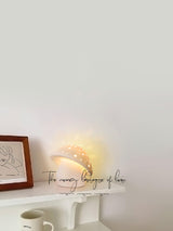 Modern Fungo White Ceramic Mushroom Table Lamp for Bedroom and Elegant Office Lighting Decor