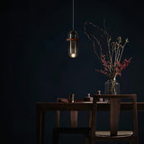 modern-abstract-led-pendant-light-with-glass-and-leather-details-for-living-room