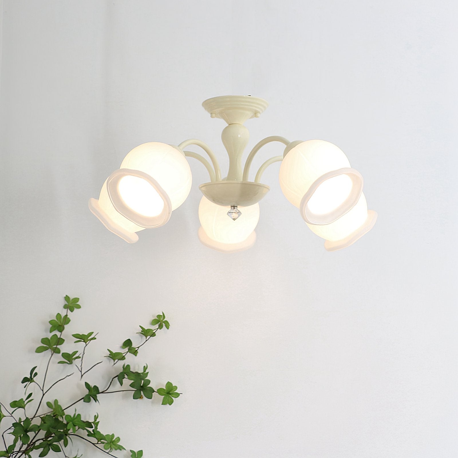 modern-floral-garden-rose-ceiling-lamp-metal-and-glass-flower-light