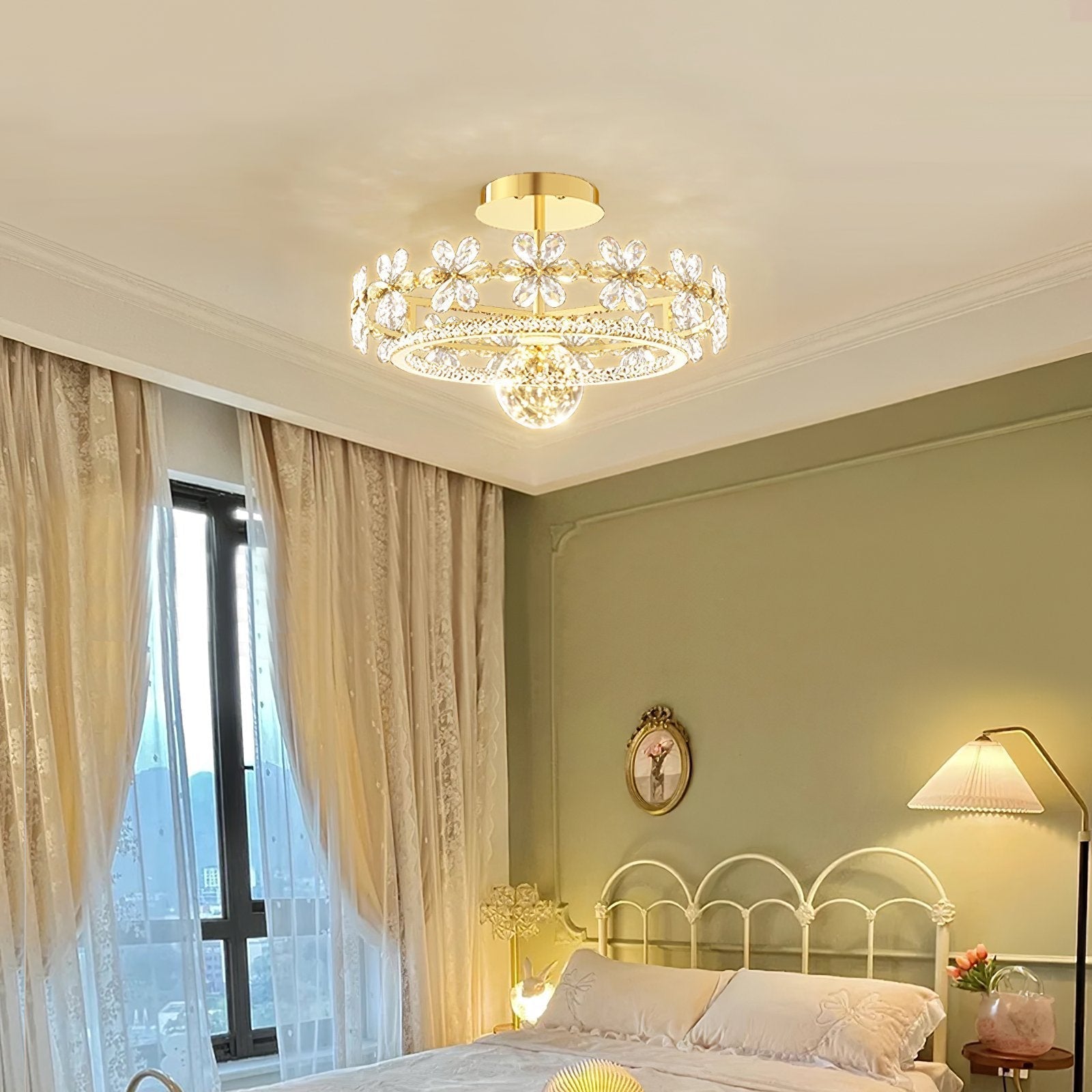 garland-luxury-crystal-led-ceiling-lamp-gold-metal-flush-mount-fixture-for-elegant-home-lighting