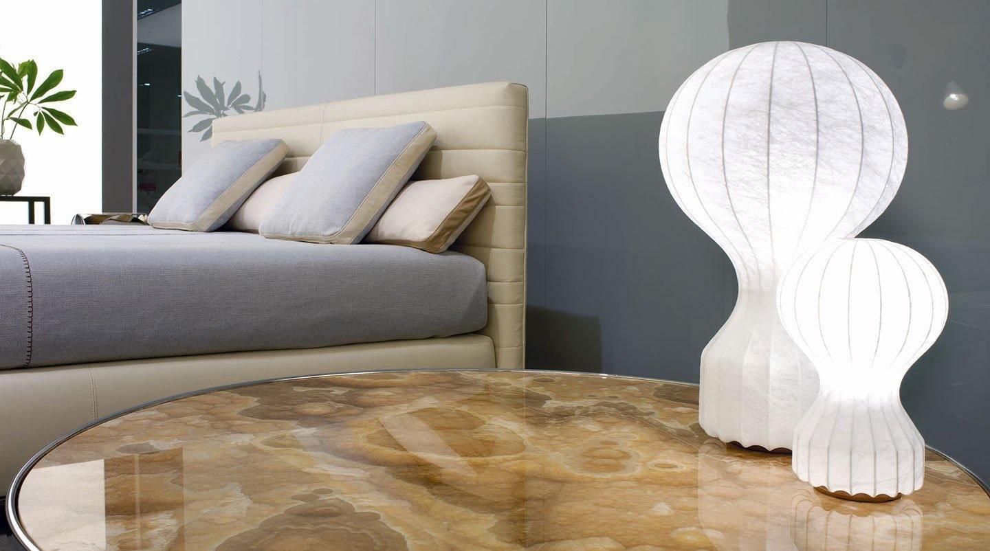 Modern Resin Cocoon Table Lamp Hot Air Balloon Style Soft Diffused Glow Bedside Lighting