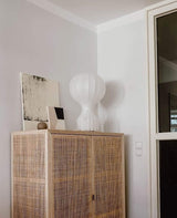 Modern Resin Cocoon Table Lamp Hot Air Balloon Style Soft Diffused Glow Bedside Lighting