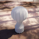 Modern Resin Cocoon Table Lamp Hot Air Balloon Style Soft Diffused Glow Bedside Lighting