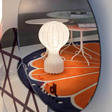 Modern Resin Cocoon Table Lamp Hot Air Balloon Style Soft Diffused Glow Bedside Lighting