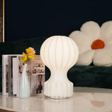Modern Resin Cocoon Table Lamp Hot Air Balloon Style Soft Diffused Glow Bedside Lighting