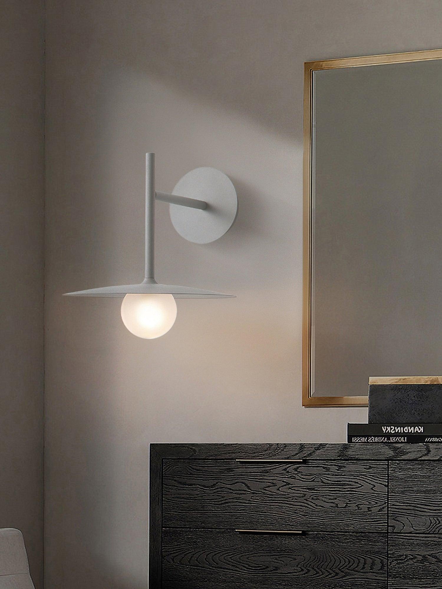 gea-iron-wall-sconce-with-opaque-glass-globe-for-modern-hallways-and-bedrooms