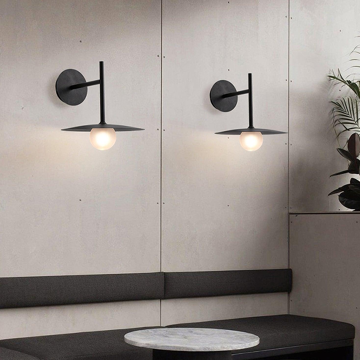 gea-iron-wall-sconce-with-opaque-glass-globe-for-modern-hallways-and-bedrooms