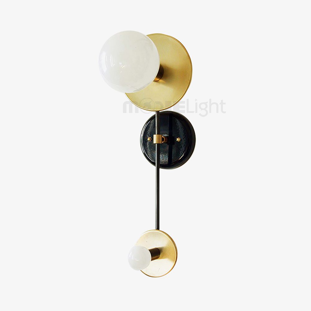 modern-geometric-composition-wall-sconce-with-gold-and-black-finish-white-glass-shade