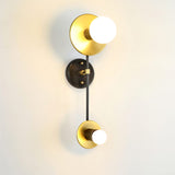 modern-geometric-composition-wall-sconce-with-gold-and-black-finish-white-glass-shade