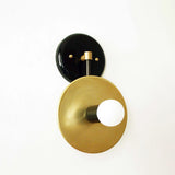 modern-geometric-composition-wall-sconce-with-gold-and-black-finish-white-glass-shade