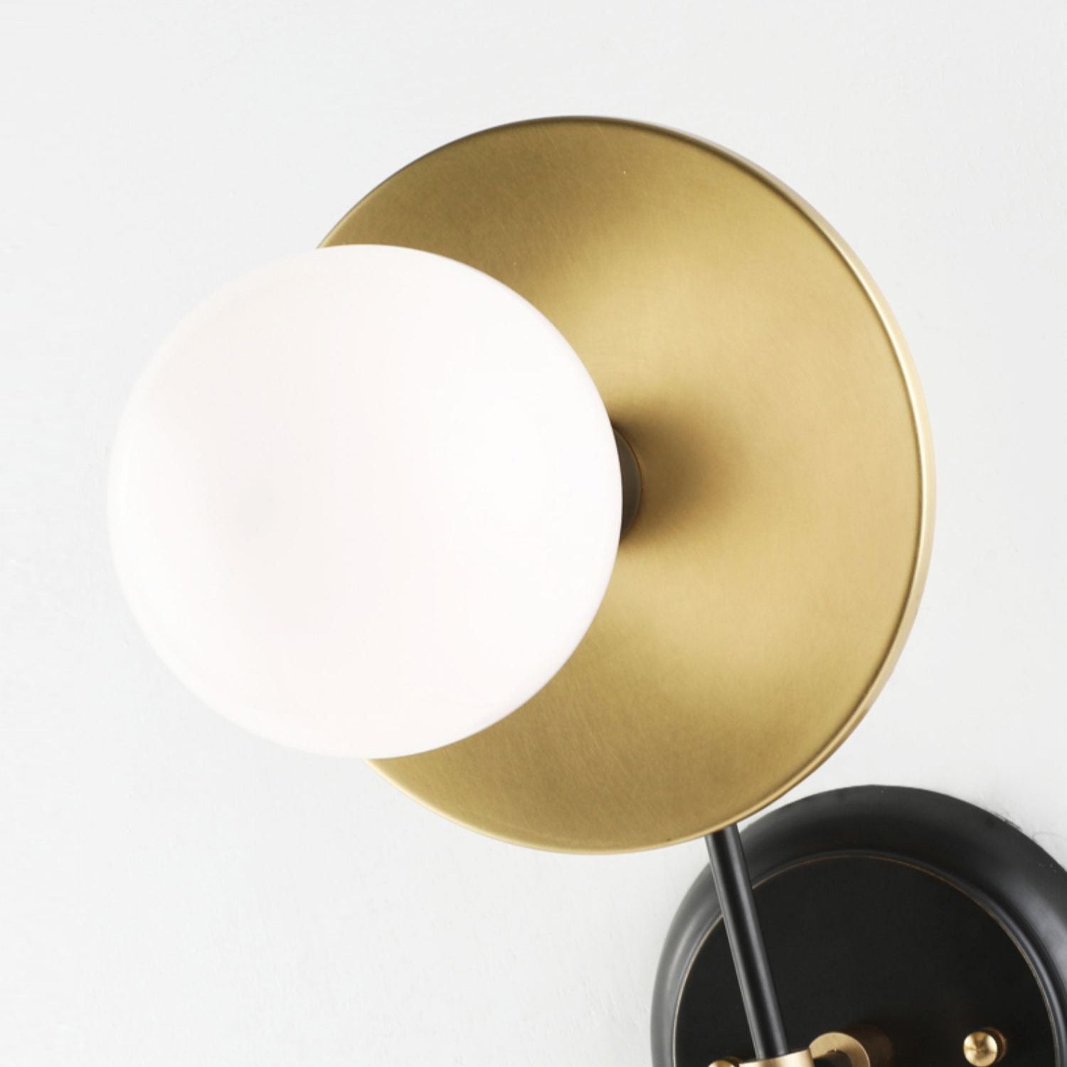 modern-geometric-composition-wall-sconce-with-gold-and-black-finish-white-glass-shade