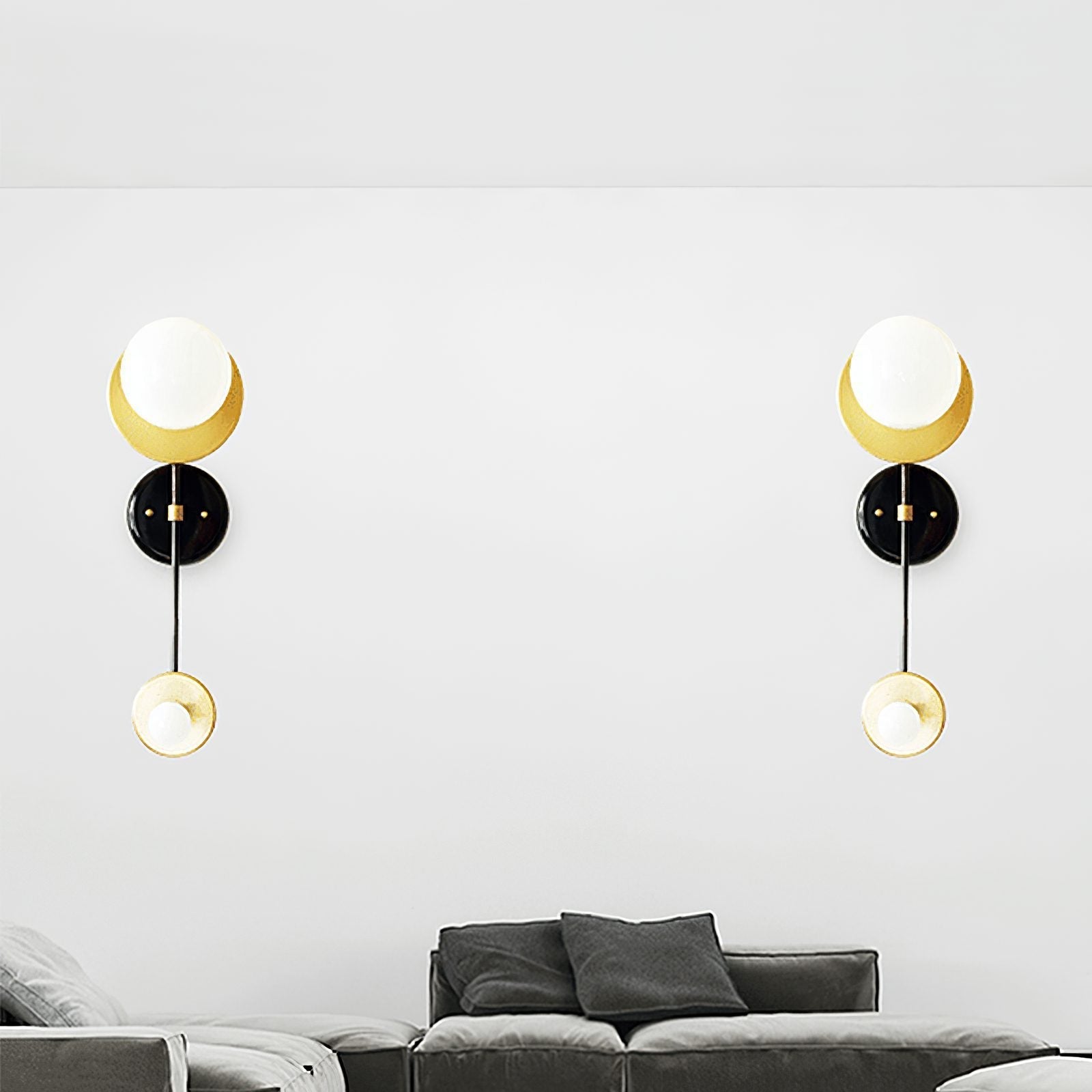 modern-geometric-composition-wall-sconce-with-gold-and-black-finish-white-glass-shade
