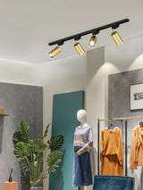 Modern Adjustable LED Linear Rail Track Light for Kitchen and Workspace Lighting