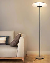Modern Adjustable LED Floor Lamp with Directional Suspension and Aluminum Frame