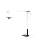 Modern Adjustable LED Floor Lamp with Directional Suspension and Aluminum Frame