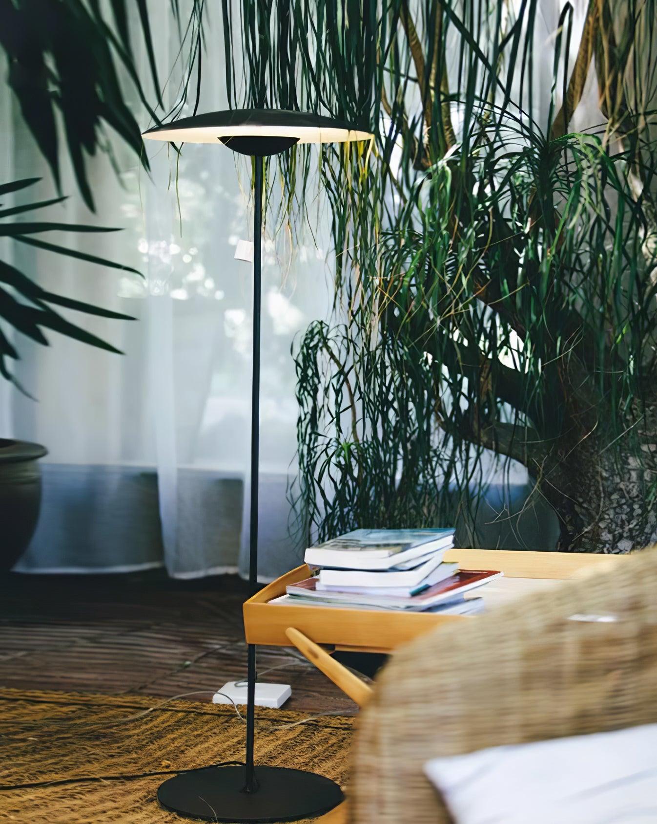 Modern Adjustable LED Floor Lamp with Directional Suspension and Aluminum Frame