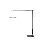 Modern Adjustable LED Floor Lamp with Directional Suspension and Aluminum Frame