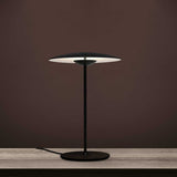 Contemporary Minimalist Woodgrain LED Table Lamp for Modern Office and Bedside