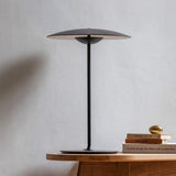 Contemporary Minimalist Woodgrain LED Table Lamp for Modern Office and Bedside
