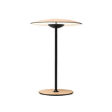 Contemporary Minimalist Woodgrain LED Table Lamp for Modern Office and Bedside