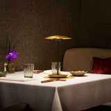Contemporary Minimalist Woodgrain LED Table Lamp for Modern Office and Bedside