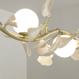 luxury-ginkgo-leaf-linear-chandelier-gold-metal-bar-light-with-white-ceramic-petal-shades