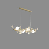 luxury-ginkgo-leaf-linear-chandelier-gold-metal-bar-light-with-white-ceramic-petal-shades