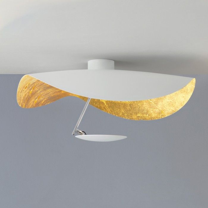 Giorgio Modern LED Flush Mount Ceiling Light with Minimalist Curved Disc Shade