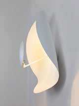 Giorgio Modern LED Flush Mount Ceiling Light with Minimalist Curved Disc Shade