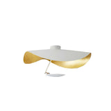 Giorgio Modern LED Flush Mount Ceiling Light with Minimalist Curved Disc Shade