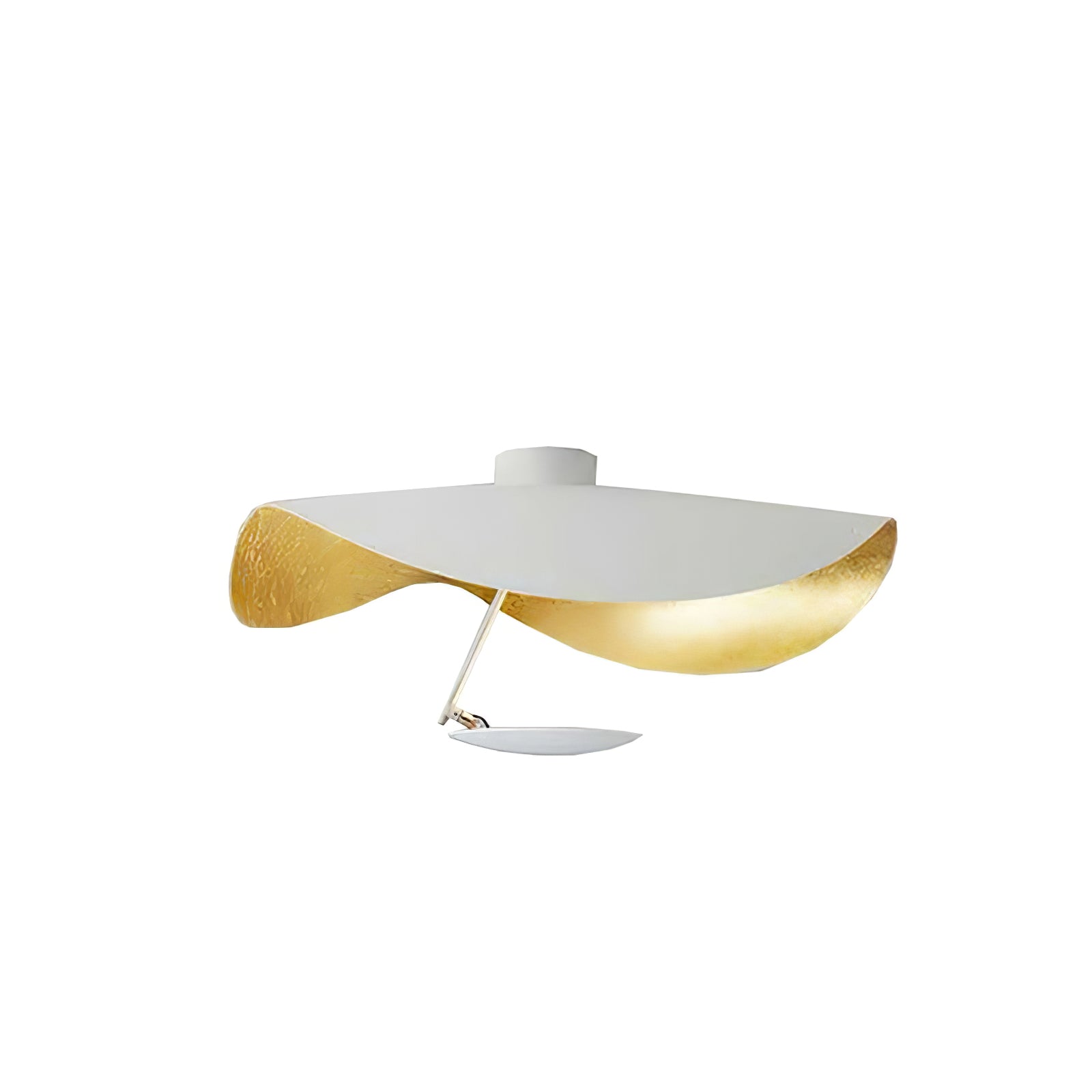 Giorgio Modern LED Flush Mount Ceiling Light with Minimalist Curved Disc Shade