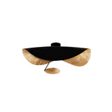 Giorgio Modern LED Flush Mount Ceiling Light with Minimalist Curved Disc Shade