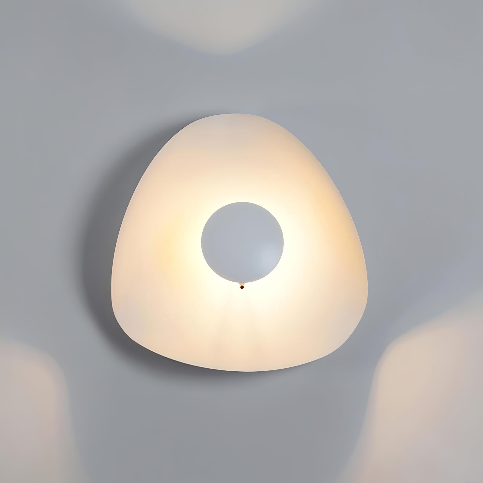 Giorgio Modern LED Flush Mount Ceiling Light with Minimalist Curved Disc Shade