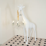 giraffe-sculpture-floor-lamp-with-crystal-chandelier-luxury-animal-floor-light