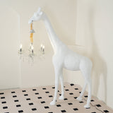 giraffe-sculpture-floor-lamp-with-crystal-chandelier-luxury-animal-floor-light