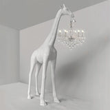 giraffe-sculpture-floor-lamp-with-crystal-chandelier-luxury-animal-floor-light