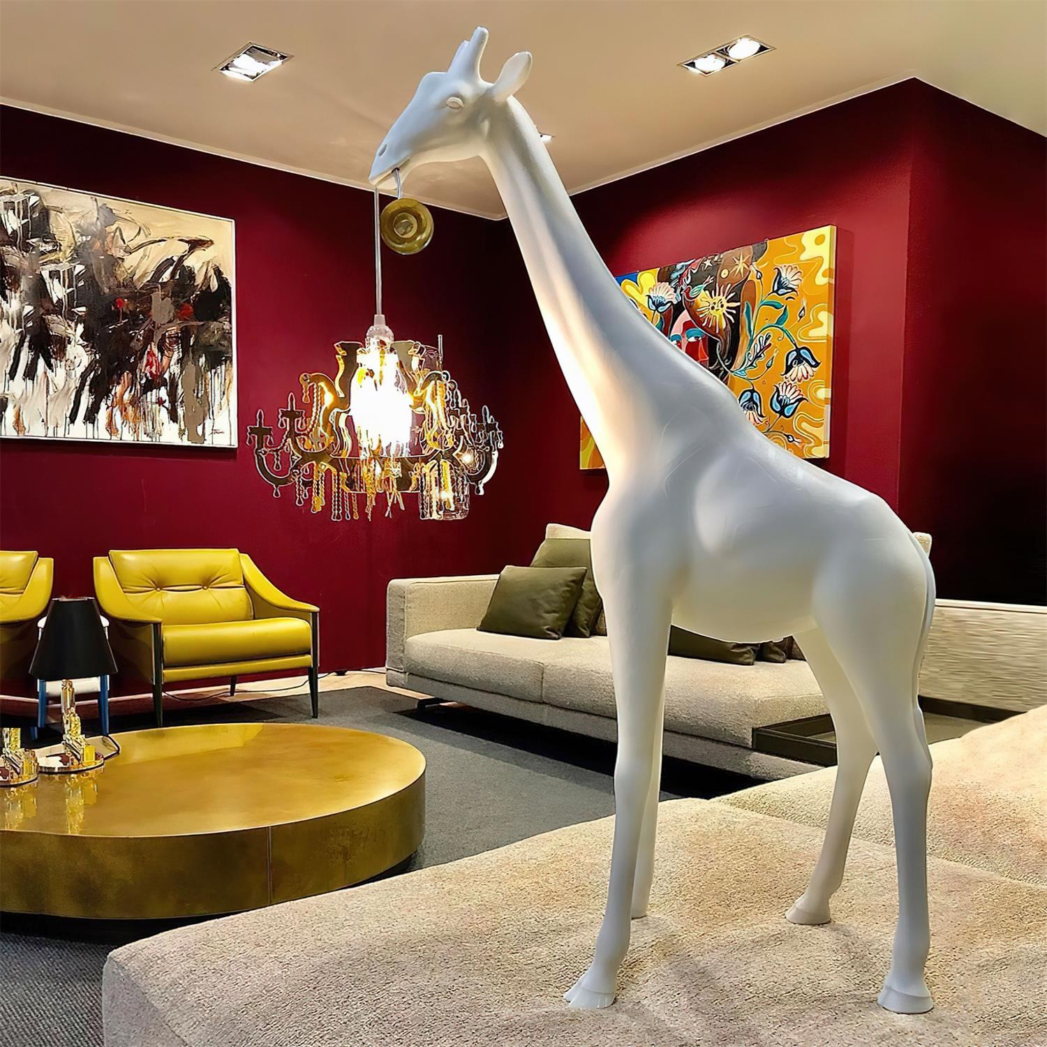 giraffe-sculpture-floor-lamp-with-crystal-chandelier-luxury-animal-floor-light