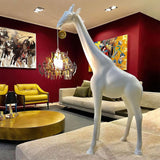 giraffe-sculpture-floor-lamp-with-crystal-chandelier-luxury-animal-floor-light