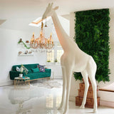 giraffe-sculpture-floor-lamp-with-crystal-chandelier-luxury-animal-floor-light